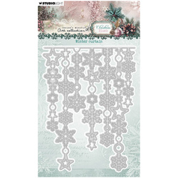 Wykrojnik do papieru - StudioLight - Winter curtain