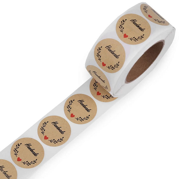 Naklejki papierowe  Handmade