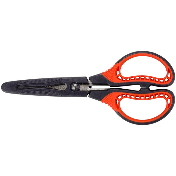 Nożyczki z zatyczką na ostrzu 16,5cm