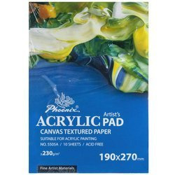 Blok do farb akrylowych Acrylic Pad Phoenix 230 g - 19x27 cm, 10 arkuszy