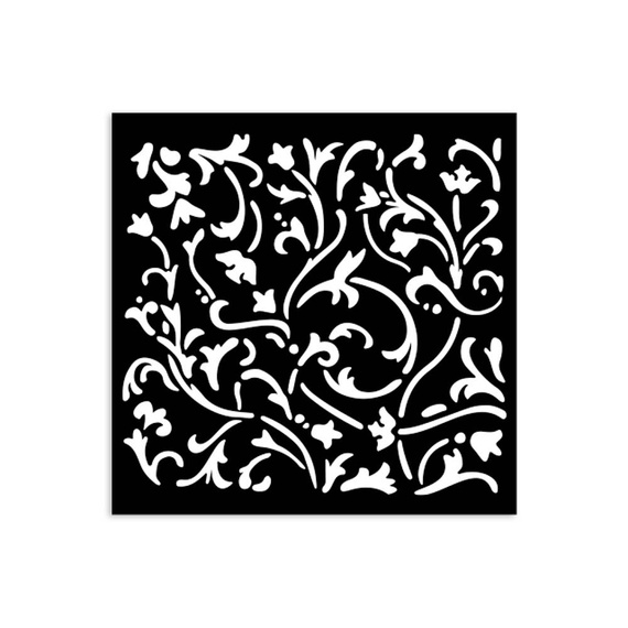 Szablon 3D 12x12cm Masquerade - Stamperia ornamenty