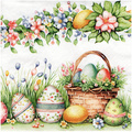 Zestaw serwetek do decoupage Wielkanoc - 10szt