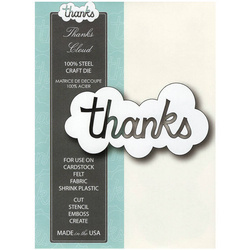 Wykrojnik - Memory Box - Thanks Cloud 98875 chmurka napis Thanks