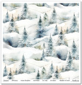 Zestaw papierów do scrapbookingu 30x30 - Itd Collection - Winter Fun