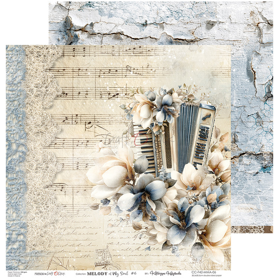 Zestaw papierów do scrapbookingu 30x30 - Craft o'clock - Melody of My Soul
