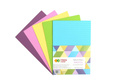 Karton / tektura falista A4 5 kolorów 5 ark pastel