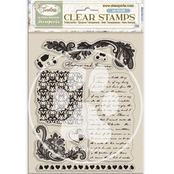 Stempel - Stamperia - Timeless Backgrounds - tła