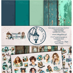 Zestaw papierów do scrapbookingu 30x30 - Uhk Gallery - Essence and Form