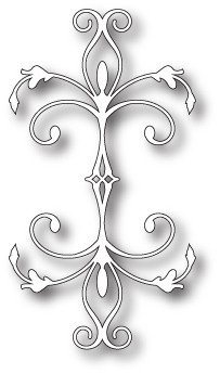 Wykrojnik - Memory Box - Tithonia Flourish 98775 ornament