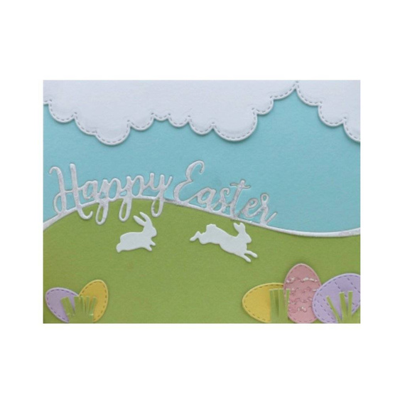 Wykrojnik - Poppystamps - Leaping Little Bunnies / króliki