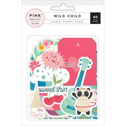 Tekturki ozdobne - Pink Paislee - Wild Child