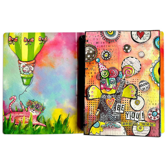 Stempel - Studio Light - Clear Stamps Gibberish litery, cyfry, znaki