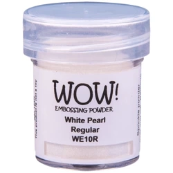 Puder do embossingu - Wow! - Pearlescents - White Pearl Regular