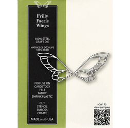 Wykrojnik - Poppystamps - Frilly Faerie Wings / skrzydła
