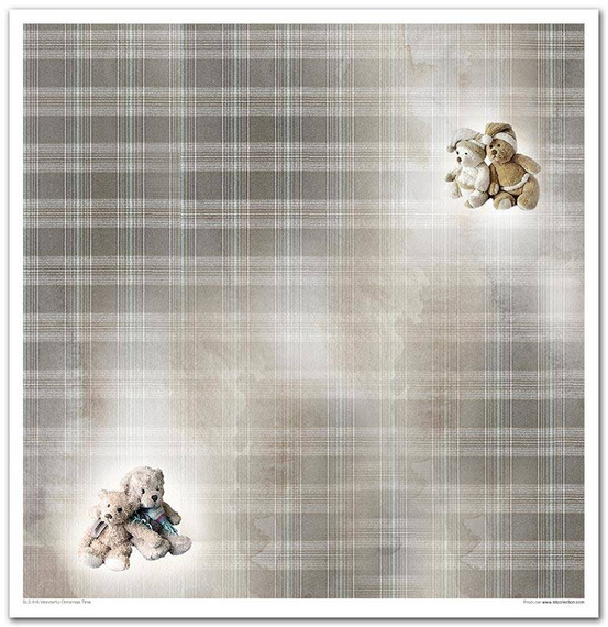 Zestaw papierów do scrapbookingu 30x30 - Wonderful Christmas Time