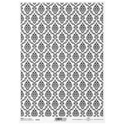 Papier ryżowy do decoupage ITD-R1915 damask