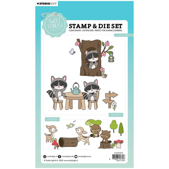 Wykrojnik i stemple - StudioLight - Outdoorsy zwierzątka