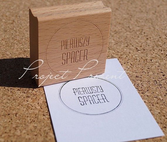Stempel - Pierwszy spacer - Project Prezent