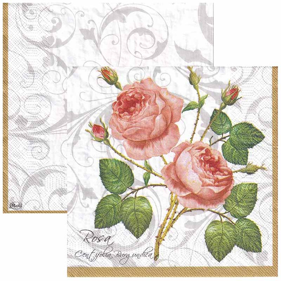 Serwetka 33x33cm - Róże
