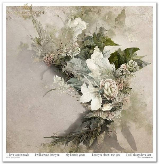 Zestaw papierów do scrapbookingu 30x30 - Itd Collection - Winter Love Story