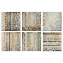 Zestaw papierów ryżowych - deski - RSM146 - Itd Collection