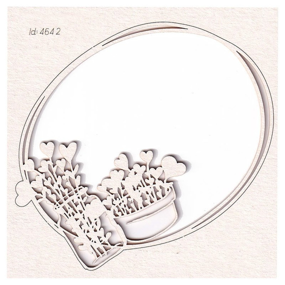 Tekturka - Mamma`s Porch - oval frame - Ganek Mamusi - ramka owal  - Scrapiniec