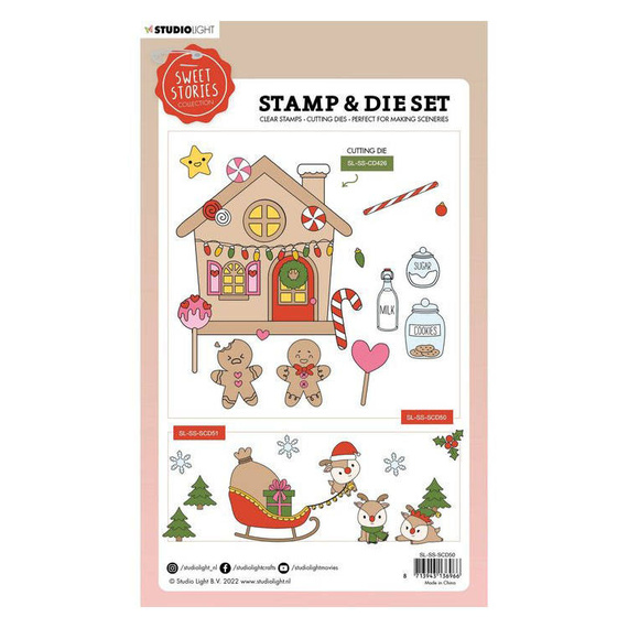 Wykrojnik i stemple - StudioLight - Gingerbread