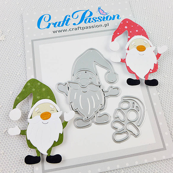 Wykrojnik - Craft Passion - Zimowy skrzat