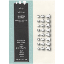 Wykrojnik - Memory Box - Bitty Blooms główki kwiatów