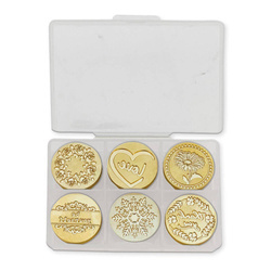 Zestaw pieczęci do wosku - Wax And Seals - Everyday - Stamperia