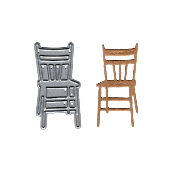 Wykrojnik - Poppystamps - Wesley Chair - krzesło