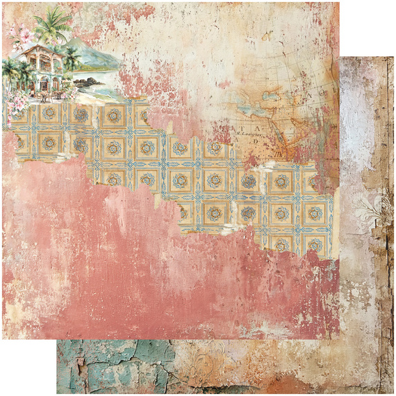 Zestaw papierów 15x15 - Alchemy of Art - Memories from the trip