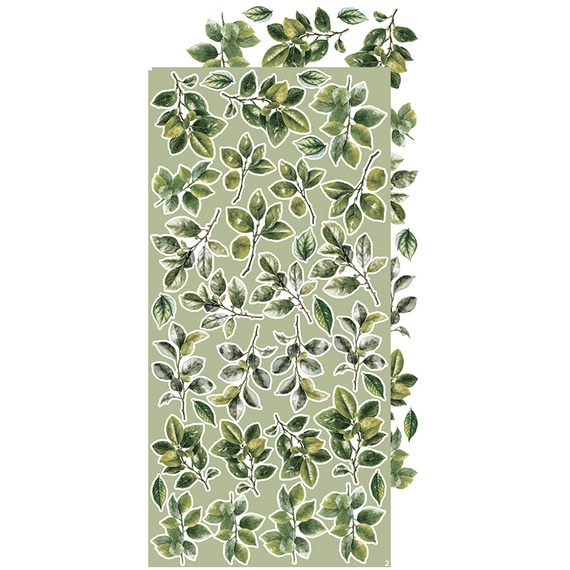 Zestaw dodatków do scrapbookingu - Craft o'clock - Leaves #2