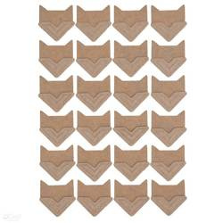 Narożniki do zdjęć - DpCraft - kraft 48szt