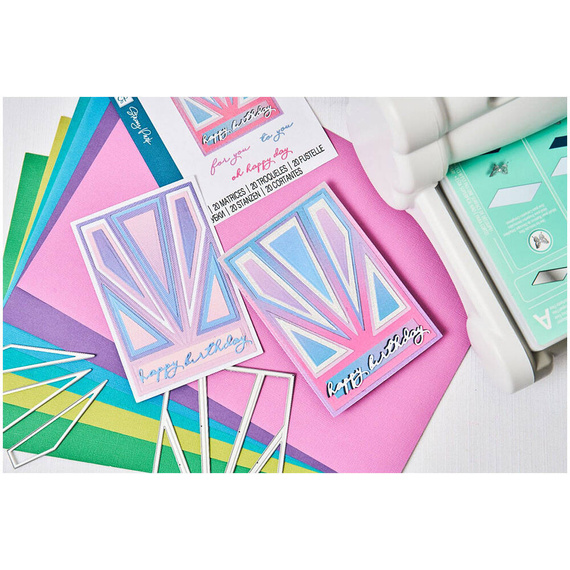 Wykrojnik Sizzix Thinlits - Refined Rays