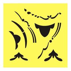 Maska / szablon 16x16cm - Dekory