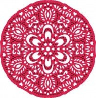 Wykrojnik - Cheery Lynn - Waltzing Matilda Lace Doily DL107, serwetka