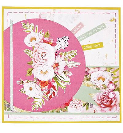 Zestaw papierów do scrapbookingu 15x15 - Studio Light - Say it with Flowers