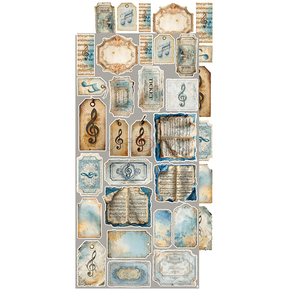 Zestaw dodatków do scrapbookingu - Craft o'clock - Melody of My Soul - Melody