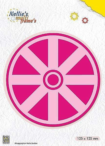 Wykrojnik - Nellie's Choice - MFD117 kalejdoskop koło