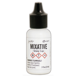 Tusz alkoholowy - Adirondack - Snow Cap - biała miksatywa