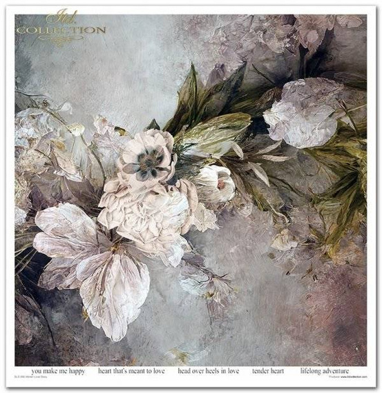 Zestaw papierów do scrapbookingu 30x30 - Itd Collection - Winter Love Story