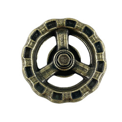 Ozdoba metalowa galwanizowana - zawór 1