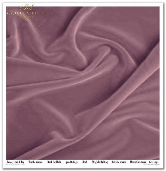 Zestaw papierów do scrapbookingu 30x30 - Itd Collection - Velvet - a soft warm touch