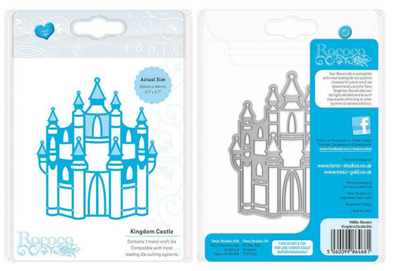 Wykrojnik - Tonic Studios - Kingdom Castle - zamek