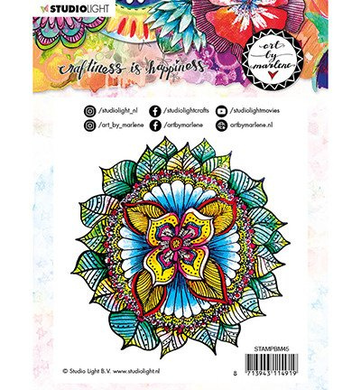 Stempel - StudioLight - Art By Marlene 5.0 nr 45 mandala