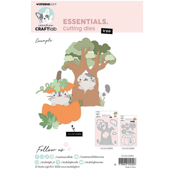 Wykrojnik do papieru - StudioLight - Tree drzewo dziupla