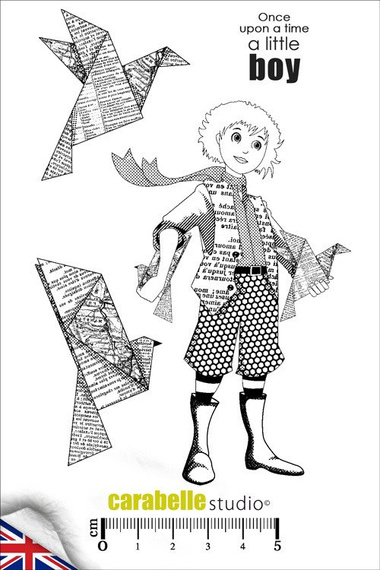 Stempel A6 - Carabelle Studio - A little boy Mały Książe