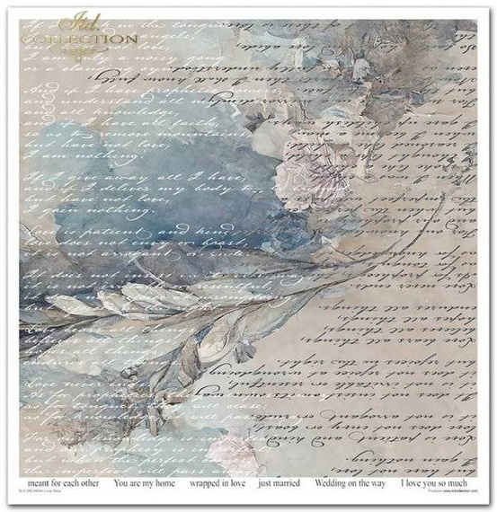 Zestaw papierów do scrapbookingu 30x30 - Itd Collection - Winter Love Story