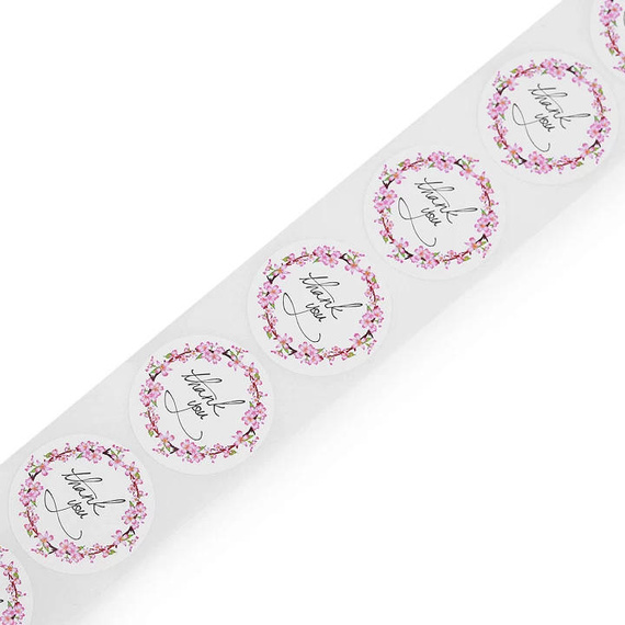 Naklejki papierowe Thank you